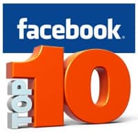 Facebook top 10