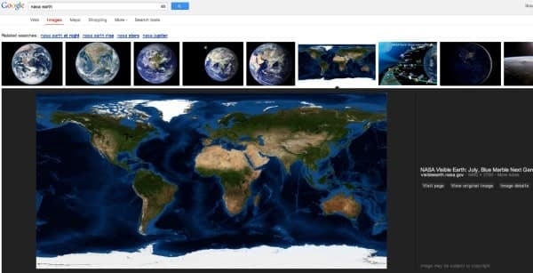 nasa earth Google Search 3