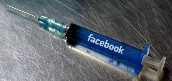 facebook seringue addiction
