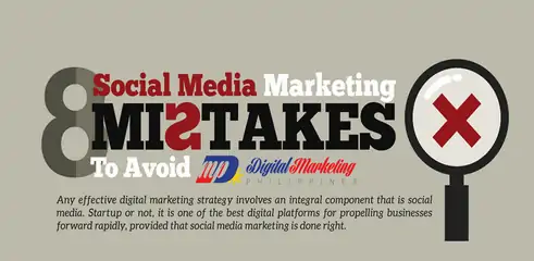 infographie 8 erreurs medias sociaux 1