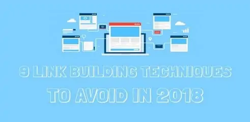techniques link building a eviter 2018