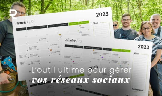 referenceur calendrier reseaux sociaux 2023