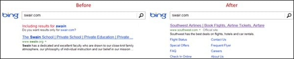 Les trois mises à jour de Bing en mai