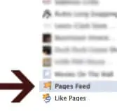 Facebook teste "Page Feed"