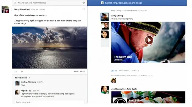 Facebook s'est-il inspiré de Google+ ?