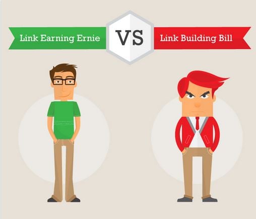infographie-link-building-vs-link-earning